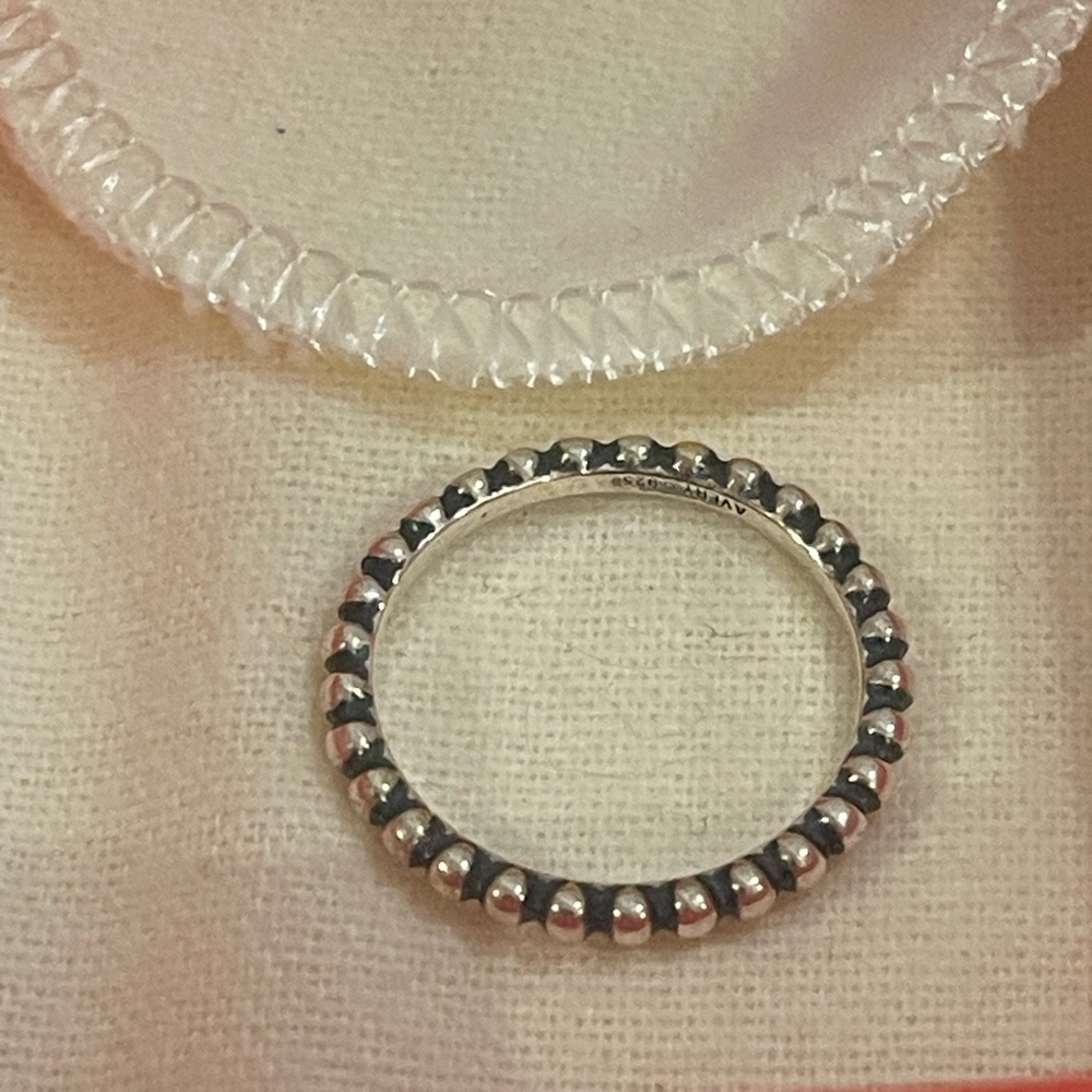 James Avery Silver Beaded Ring - image 1